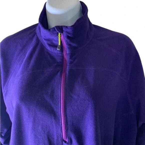 Eddie Bauer Fleece 3/4 Zip Women's Size X-Large Pull-Over Jacket - Picture 4 of 10